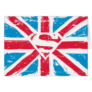 Versleten s-Schild over Vlag