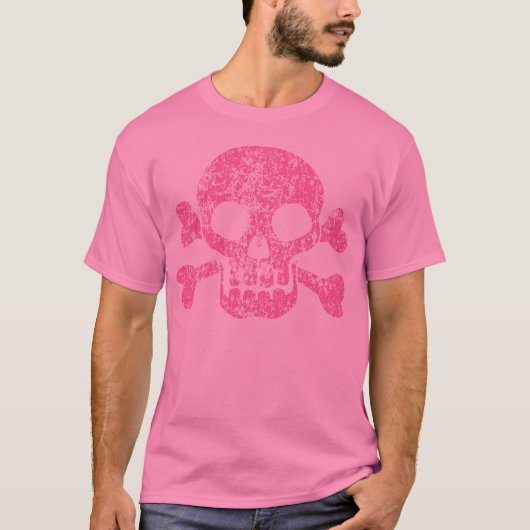 Versleten schedel en kruisbeenderen t-shirt (Voorkant)