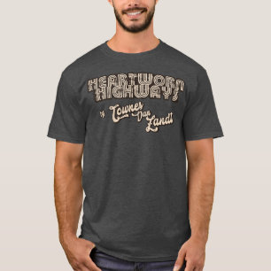 Versleten snelwegen t-shirt
