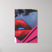 Versluierde geheimen canvas afdruk (Voorkant)