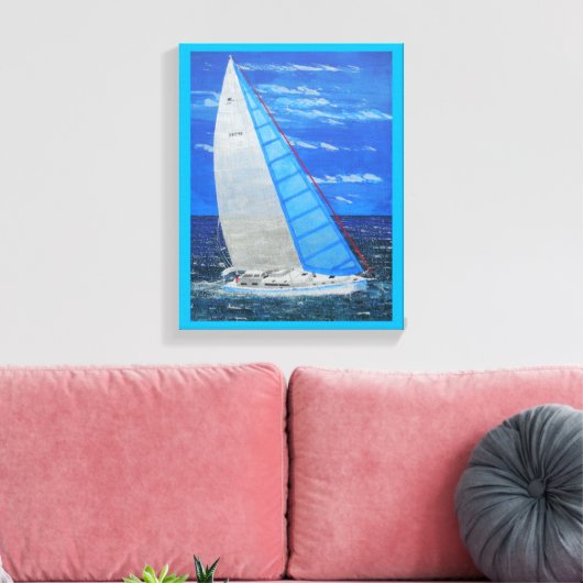 Versneld Canvas Afdruk (Insitu (Woonkamer))