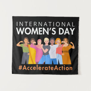 Versnelde actie Internationale Vrouwendag 2025 Wandkleed
