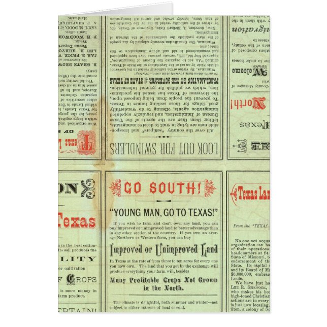 Verso State of Texas (Voorkant)