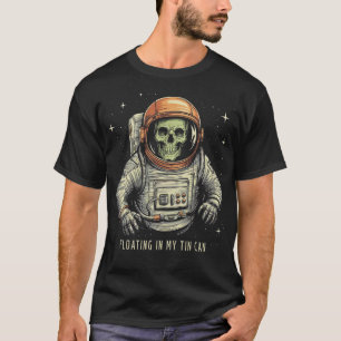 Verspilde ruimte grappige astronaut t-shirt
