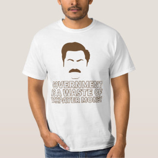 Verspilling van geld t-shirt