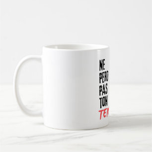 verspilt je tijd koffiemok