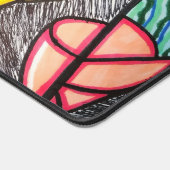 Versplinterd licht: modern geometrisch Abstract Bureaumat (Hoek)