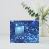 versplinterde spiegels briefkaart (Staand voorkant)