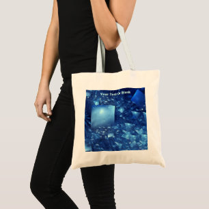 versplinterde spiegels tote bag