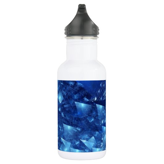 versplinterde spiegels waterfles  (Rechts)