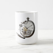 versplinterde tijd koffiemok (Center)