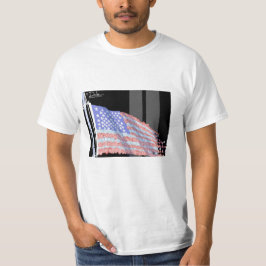 Versplinterde vlag t-shirt