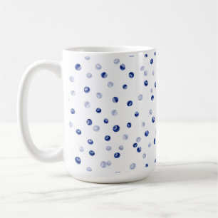 Verspreid bosbessen patroon koffiemok