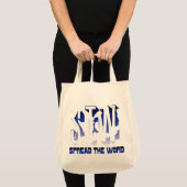 Verspreid Christelijk Word Tote Bag (Voorkant (product))