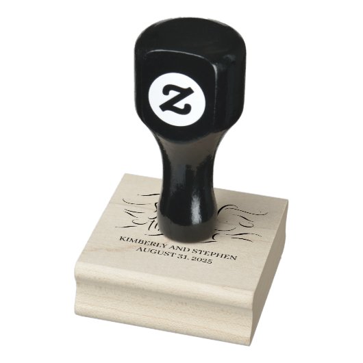 Verspreid de Liefde Bruiloft Rubberstempel (Stempel)