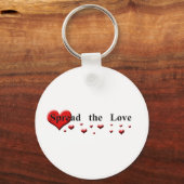 Verspreid de liefde sleutelhanger (Voorkant)