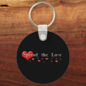 Verspreid de liefde sleutelhanger (Voorkant)