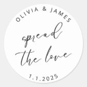 Verspreid de liefde Stickers (Voorkant)