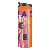 Verspreid de liefdesgesmolten kleuren positieve ci thermosbeker (Geroteerd rechts)