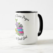 Verspreid die pagina's als een goed meisje mok (Voorkant rechts)