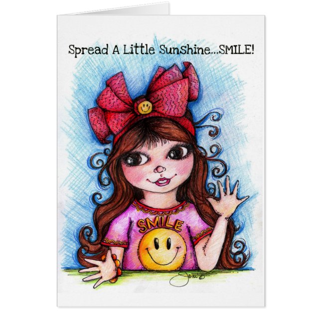 Verspreid een beetje zonneschijn! (Voorkant)