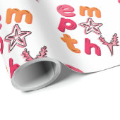 Verspreid empathie voor de Oceanen Cadeaupapier (Rol Hoek)