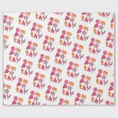 Verspreid empathie voor de Oceanen Cadeaupapier (Vlak)