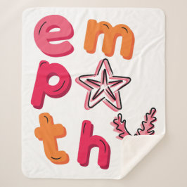 Verspreid empathie voor de Oceanen Sherpa Deken