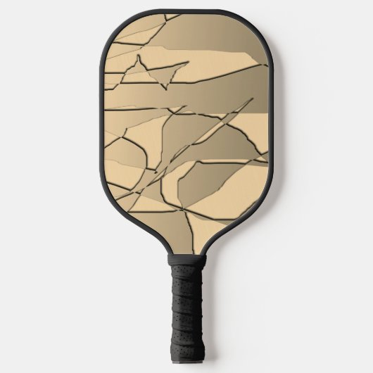 Verspreid goud pickleball paddle (Voorkant)