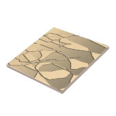 Verspreid goud tegeltje (Zijkant)