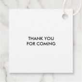 Verspreid het Label Love, Wedding Gift Label, Navy (Achterkant)