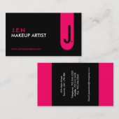 Verspreid het uit! ~ Monogram Visitekaartje (Voorkant / Achterkant)