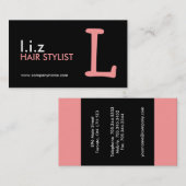 Verspreid het uit! ~ Monogram Visitekaartje (Voorkant / Achterkant)