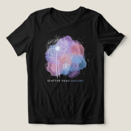Verspreid Je Dromen - Esthetische Pastel Paardenbl Tri-Blend Shirt