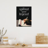 Verspreid je legende poster (Keuken)