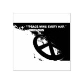 Verspreid je liefde als vuur 	rubberstempel (Afrduk)