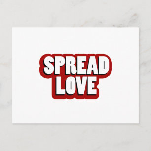 Verspreid Liefde Design Briefkaart