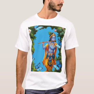Verspreid Liefde, leef als Krishna – Goddelijke Wi T-shirt