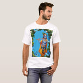 Verspreid Liefde, leef als Krishna – Goddelijke Wi T-shirt (Voorkant volledig)