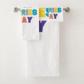 VERSPREID UW BEDRIJVEN WEG BAD HANDDOEK (Insitu)