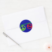 Verspreid vrede stickers (Envelop)