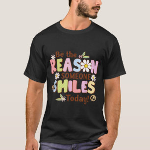 Verspreid Vriendelijkheid Positieve Affirmatie T-shirt