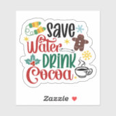 Verspreid vrolijke kerstvreugde! sticker (Vel)