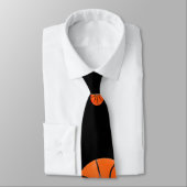 Verspreide Basketballen | Sportcadeau Stropdas (Gebonden)