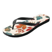 Verspreide bladeren en bessen teenslippers (Schuin)