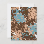 Verspreide bladeren! kaart (Achterkant)