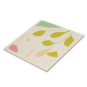 Verspreide bladeren Keramische Tegel Tegeltje (Zijkant)