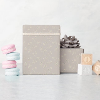 Verspreide bloemen cadeaupapier