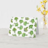 verspreide broccoli - kaart (Gele Bloem)