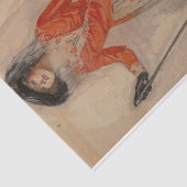 Verspreide draden door Clarence Underwood Tissuepapier (Detail)